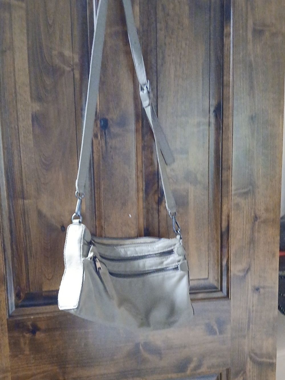 Liebeskind Small Crossbody Bag in Light Taupe